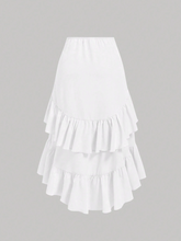 Skirt With High-Low Hem